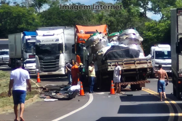 acidente na BR-158 em Paranaiba-MS