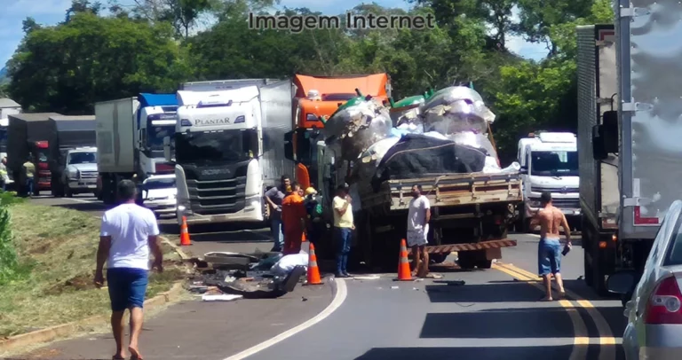 acidente na BR-158 em Paranaiba-MS