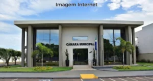 foto da fachada da Câmara Municipal de Paranaíba-MS