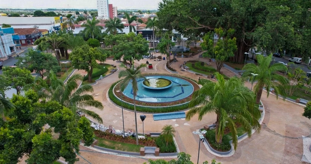 Praça da República de Paranaíba