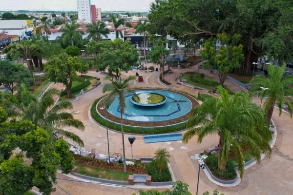 Praça da República de Paranaíba