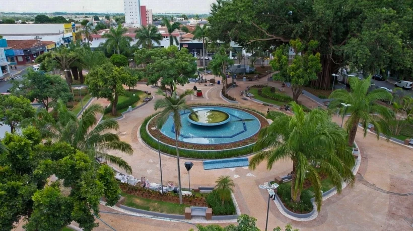 Praça da República de Paranaíba