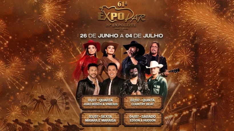 Expopar 2026 em Paranaíba-MS
