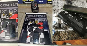 apreensão drogas em Paranaíba