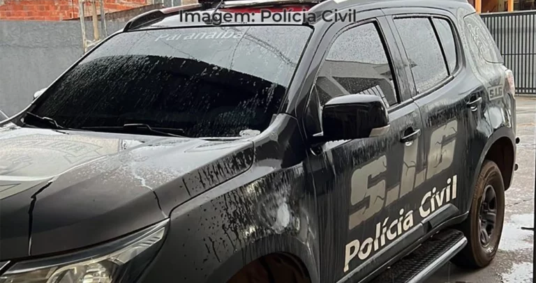 Viatura da Polícia Civil de Paranaíba-MS