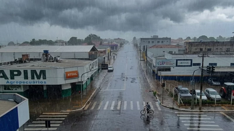 Alerta de tempestade em Paranaíba para o fim de semana e volta do calor