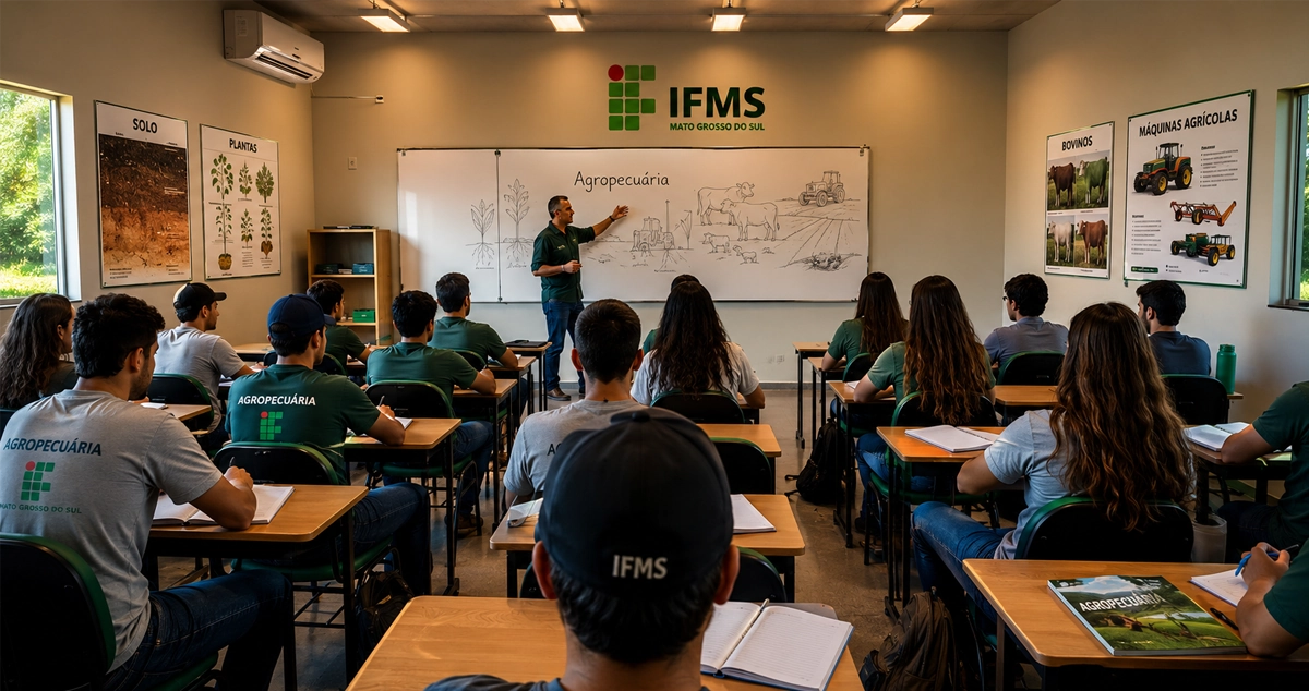 IFMS oferece 140 vagas para cursos gratuitos em Paranaíba