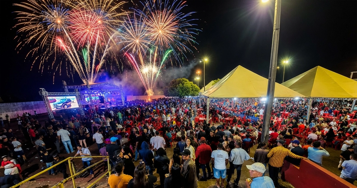 Arraial do Pinga-Fogo une música, bingo e solidariedade em Paranaíba