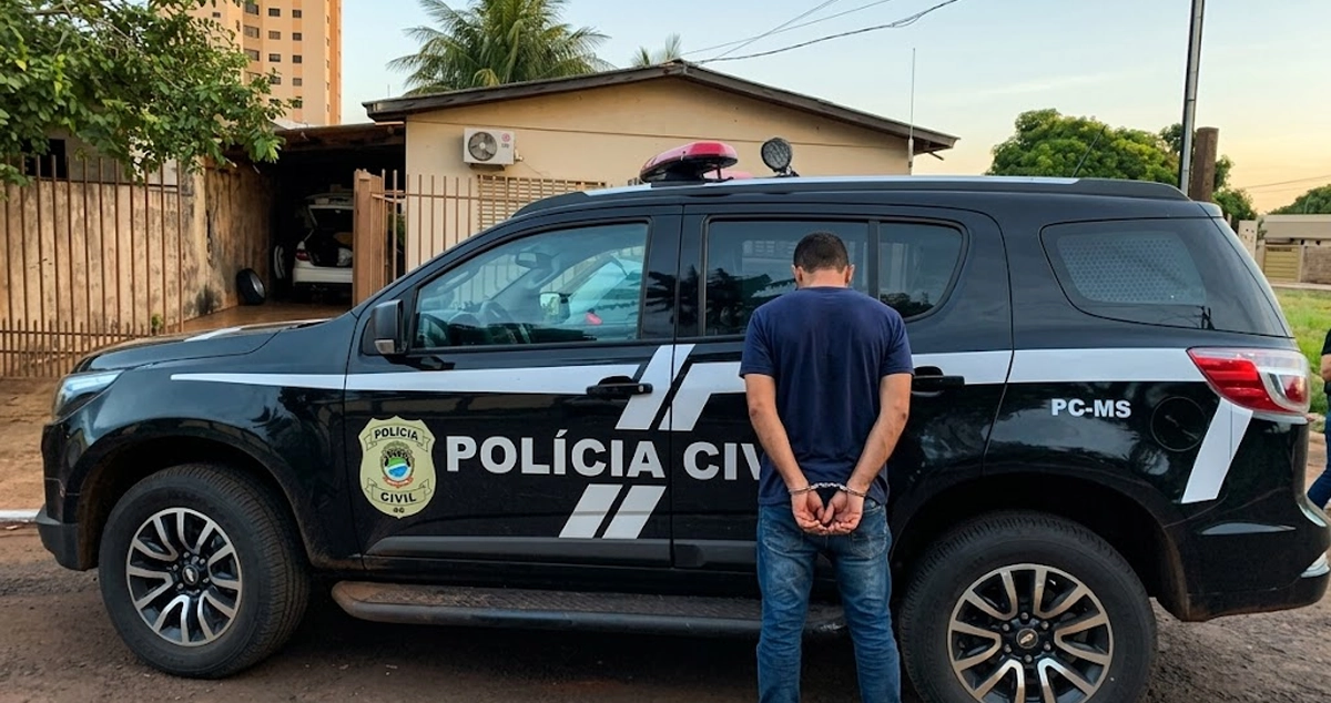 Homem condenado por estupro de vulnerável é preso em Paranaíba