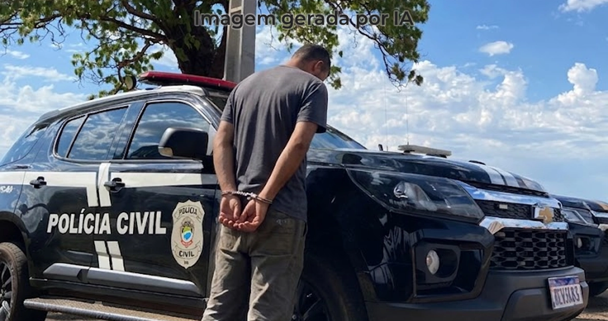Homem é preso em flagrante por porte ilegal de arma durante investigação de violência doméstica em Paranaíba