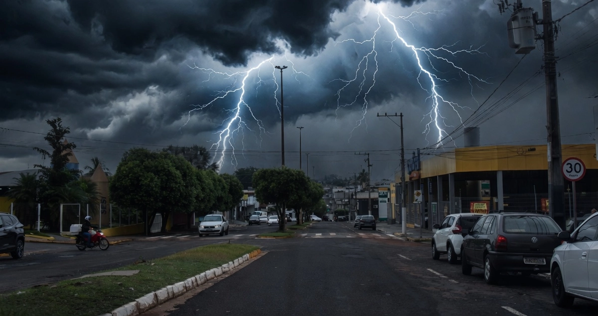 Paranaíba registra 71,4 mm de chuva em junho e previsão indica mais pancadas nesta semana
