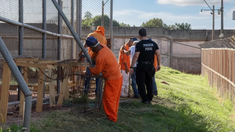 Paranaíba terá cursos da construção civil para internos do sistema prisional