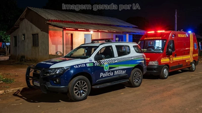 Rapazes foram baleados durante um tiroteio em MS. Polícia localizou suspeitos e investiga tentativa de homicídio