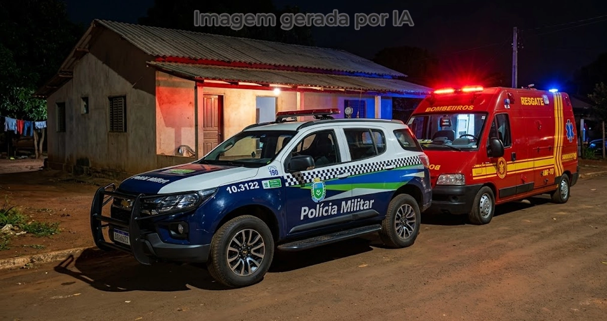 Rapazes foram baleados durante um tiroteio em MS. Polícia localizou suspeitos e investiga tentativa de homicídio