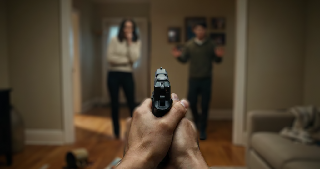 Vídeo flagra momento em que mãe e filho são assassinados a tiros em Paranaíba