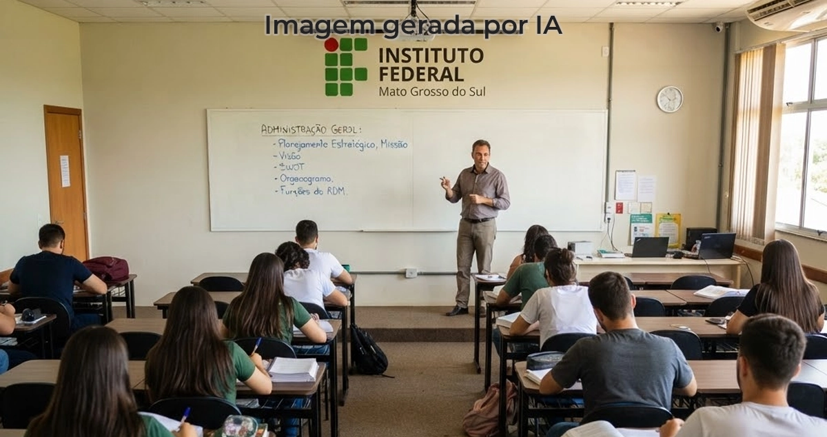 IFMS abre vagas remanescentes para curso técnico em Administração em Paranaíba
