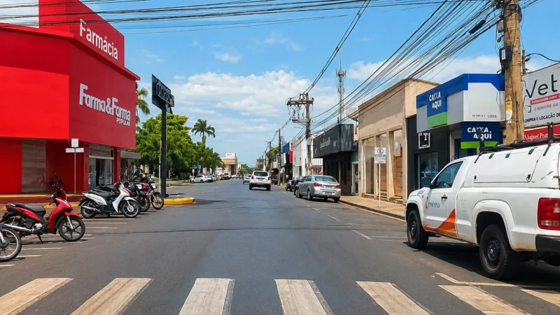 Paranaíba registra apenas 18% de umidade do ar e fica entre as cidades mais secas do Brasil