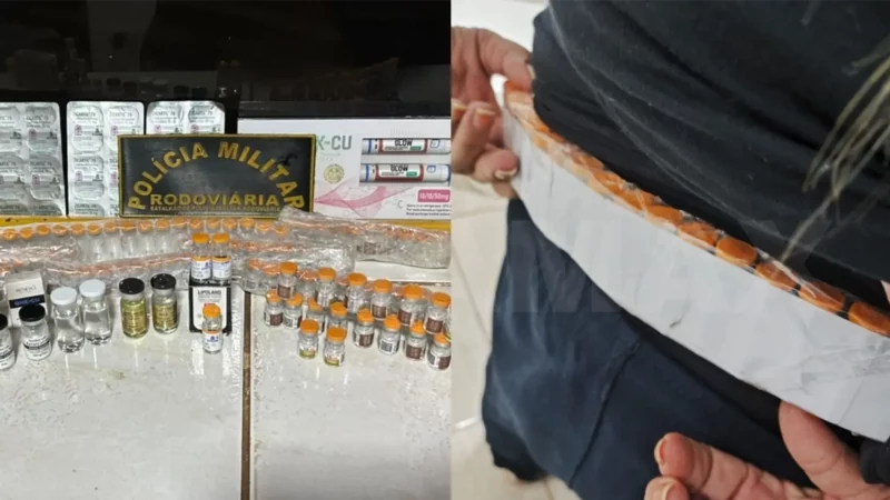 Polícia Rodoviária apreende mais de R$ 57 mil em remédios para emagrecer na MS-240