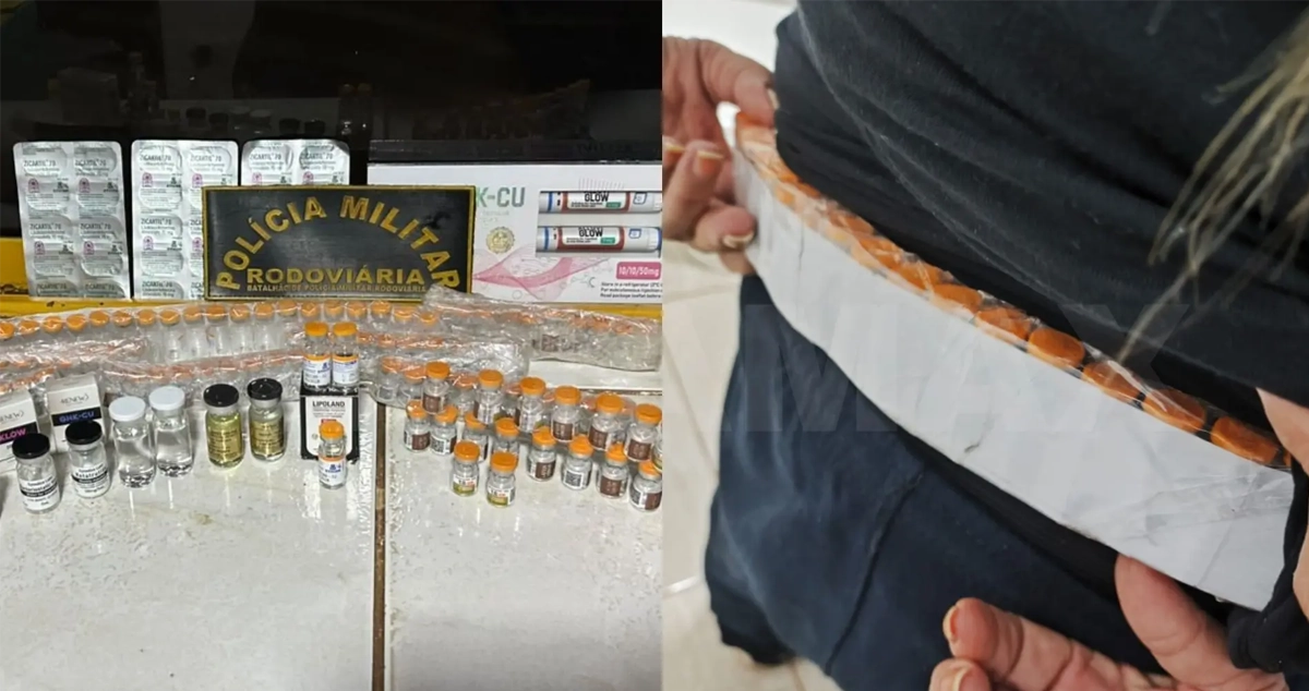 Polícia Rodoviária apreende mais de R$ 57 mil em remédios para emagrecer na MS-240