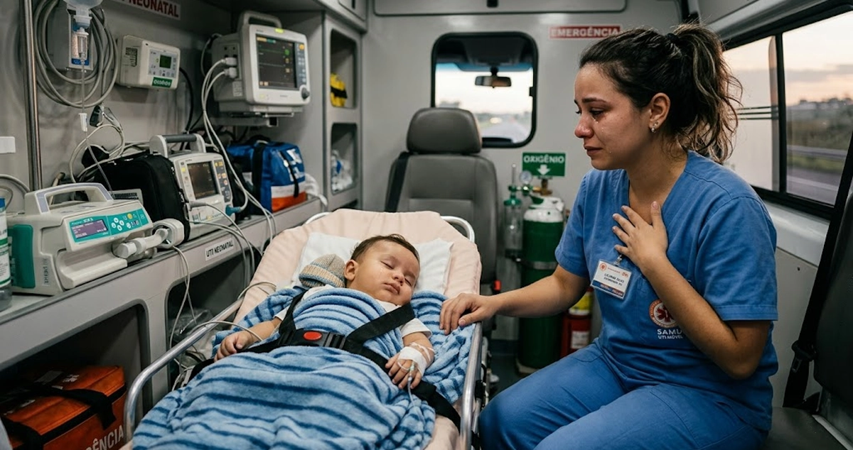 Bebê de 09 meses morre durante transferência de Paranaíba para UTI em Campo Grande