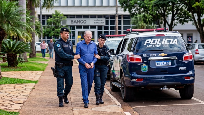 Homem é preso em Paranaíba após tentar conseguir empréstimo de R$ 100 mil com documentos falsos