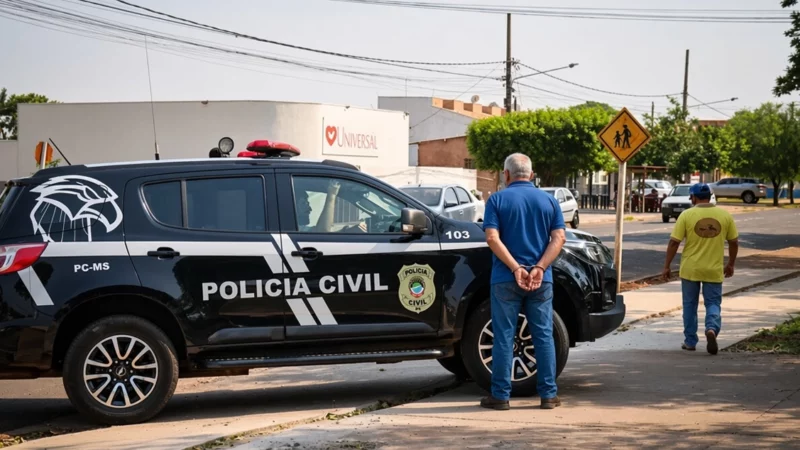 Homem é preso em hotel após denúncia de abuso contra enteada de 13 anos
