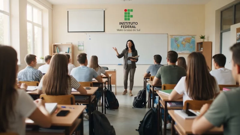 IFMS oferece 70 vagas em cursos técnicos gratuitos em Paranaíba