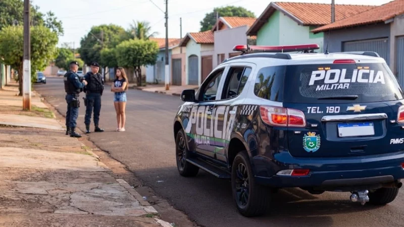 Menina de 16 anos aciona polícia após ex-namorado de 37 descumprir medida protetiva em Paranaíba