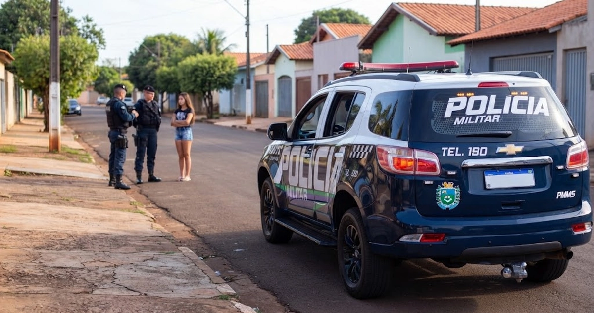 Menina de 16 anos aciona polícia após ex-namorado de 37 descumprir medida protetiva em Paranaíba