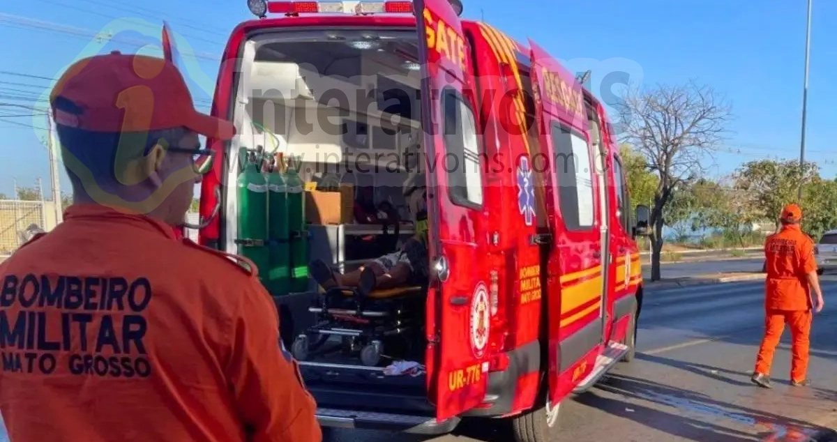 Pintor de 26 anos sofre choque elétrico em rede de alta tensão em Paranaíba