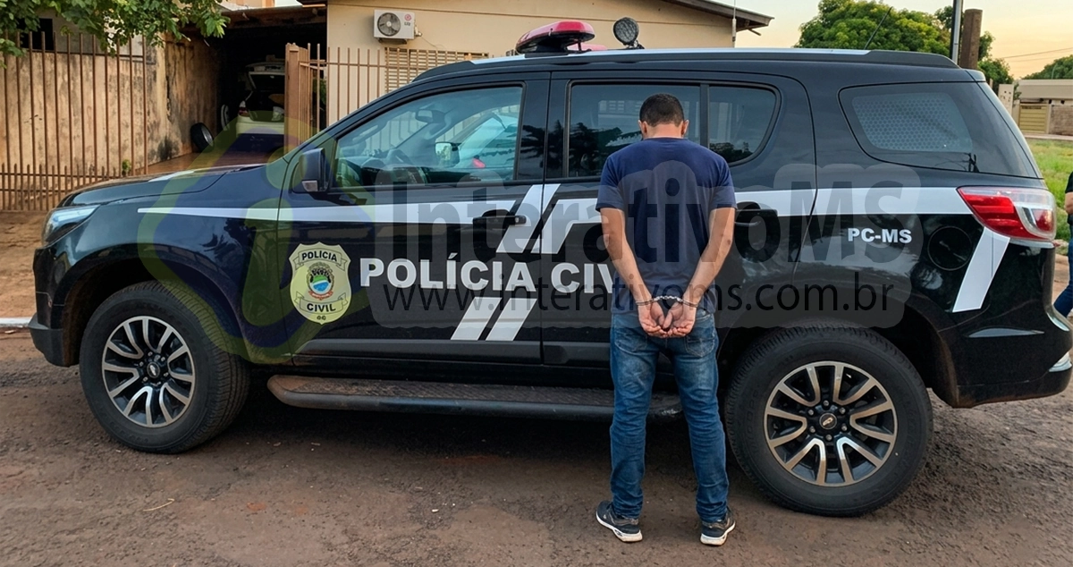 Polícia Civil prende suspeito de participação em homicídio de criança em Cassilândia