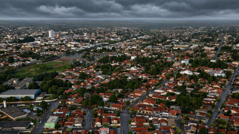 Previsão do Tempo em Paranaíba mostra semana de calor intenso e chuva de até 21,9 mm