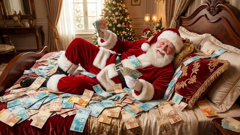 Quem diria?  Papai Noel pode ter salários de até R$ 22 mil em Mato Grosso do Sul