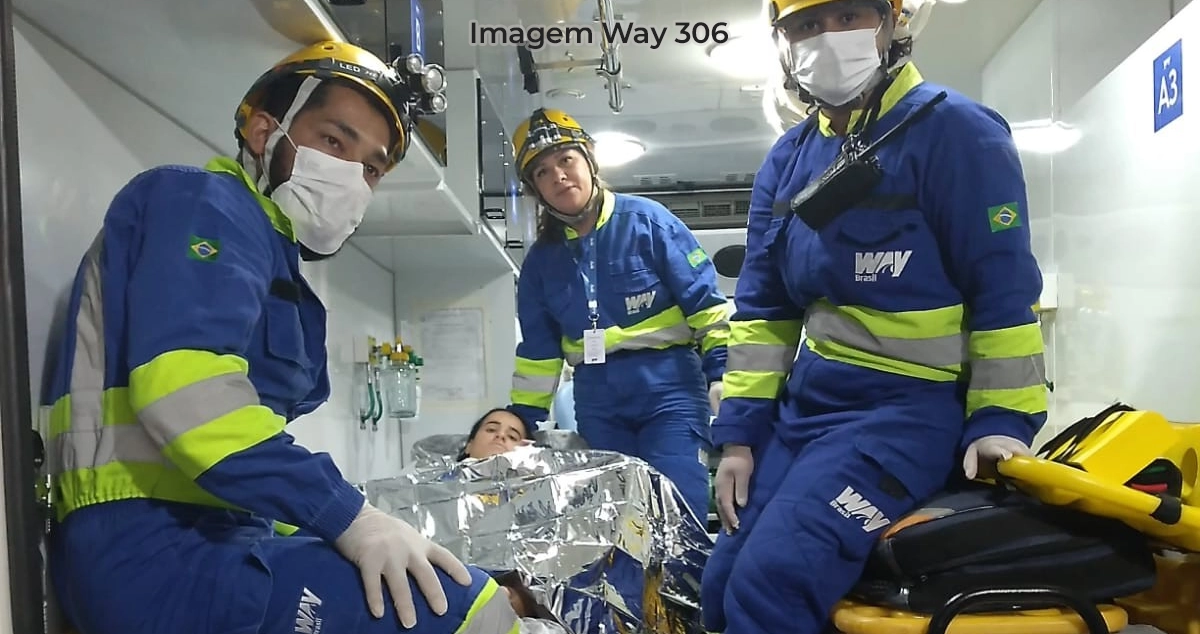 Bebê nasce em viatura de resgate da Way na MS-306 em Costa Rica