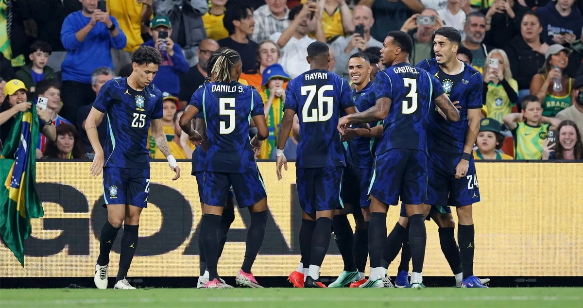 Brasil vence Austrália por 4 a 2 em amistoso da Data Fifa