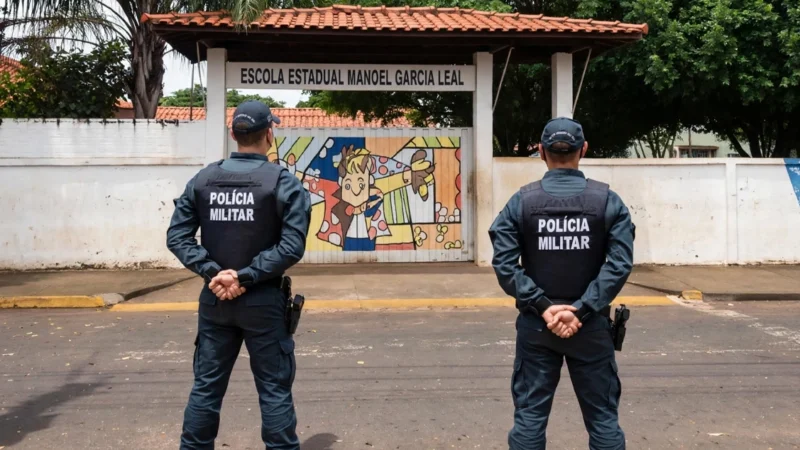 Briga entre estudantes mobiliza PM na escola Manoel Garcia em Paranaíba