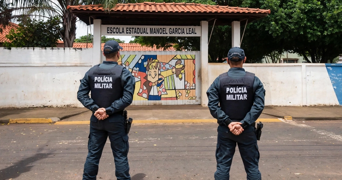 Briga entre estudantes mobiliza PM na escola Manoel Garcia em Paranaíba