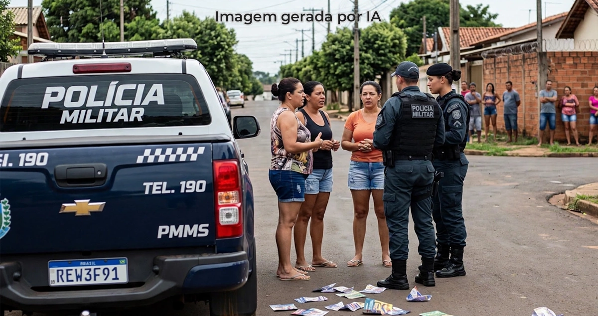 Cabos eleitorais relatam ameaça com faca durante campanha em Paranaíba