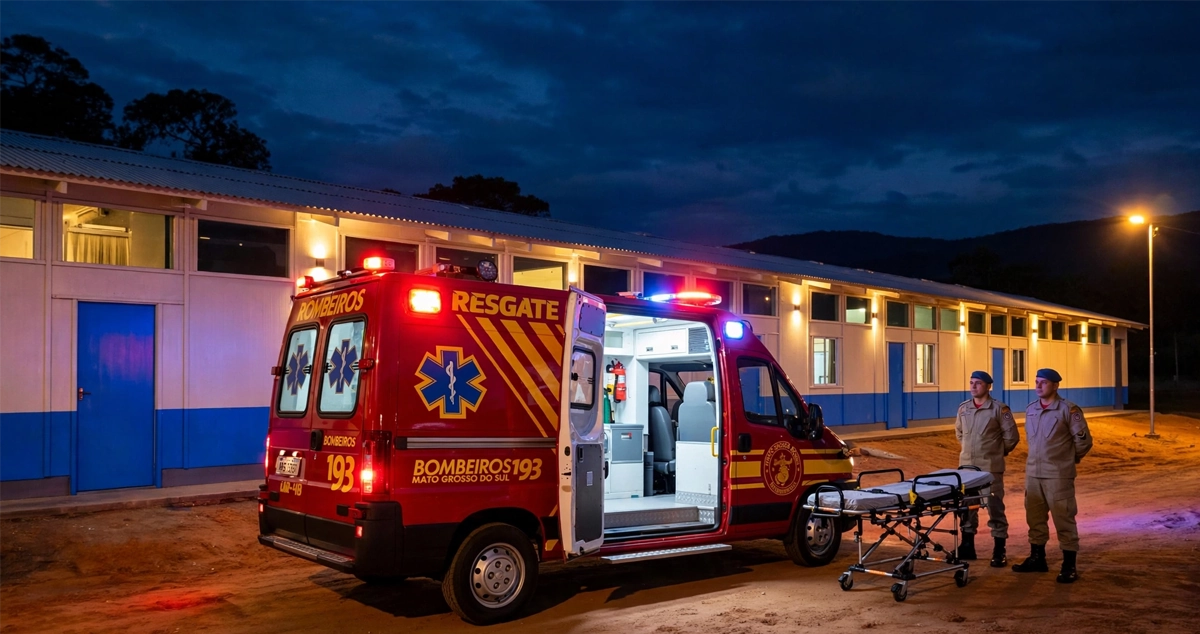 Discussão em alojamento termina com homem ferido com vários golpes de faca