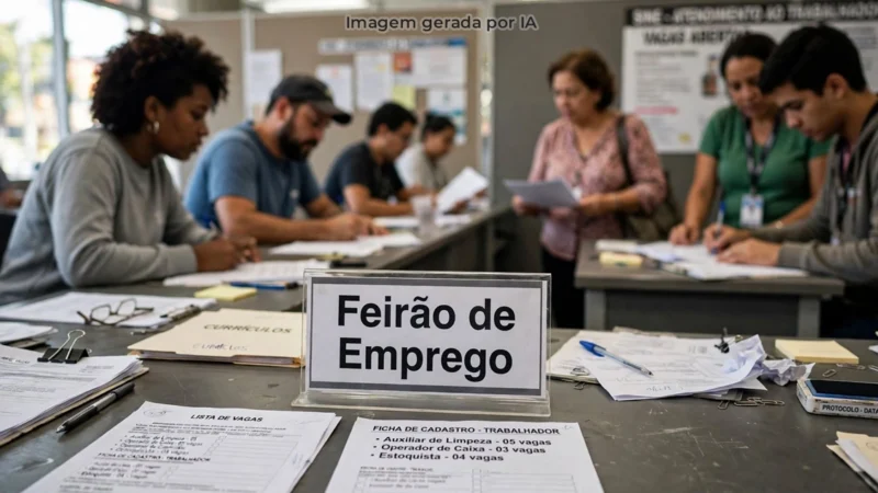 Feirão de emprego oferece vagas em Paranaíba nos dias 17 e 18 de setembro