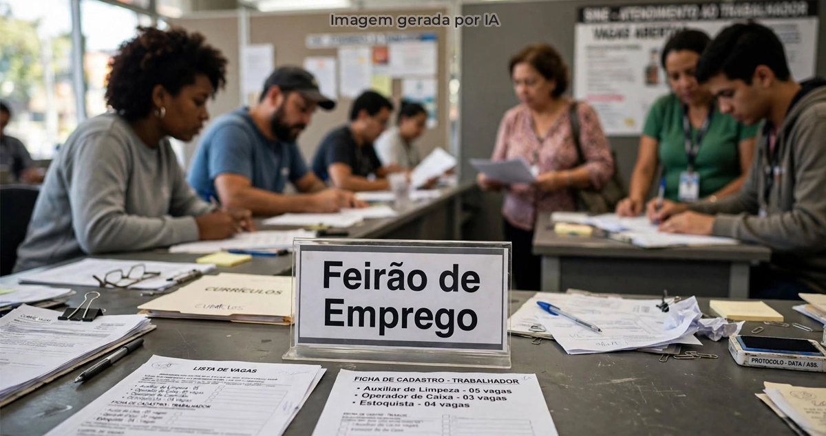 Feirão de emprego oferece vagas em Paranaíba nos dias 17 e 18 de setembro