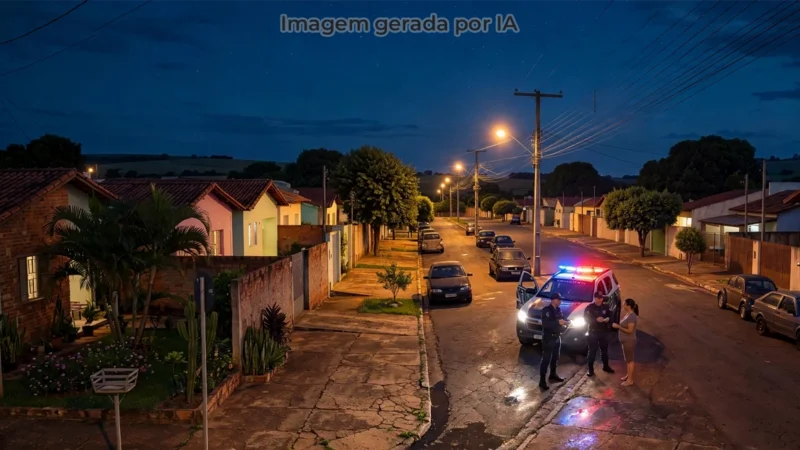 Moradores acionam PM após disparos de arma de fogo em bairro de Paranaíba