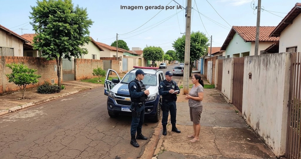 Mulher aciona PM após cunhado descumprir medida protetiva em Paranaíba