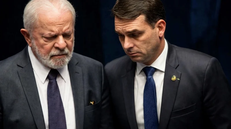 Pesquisa eleitoral BTG/Nexus aponta empate técnico entre Lula e Flávio Bolsonaro nos dois turnos