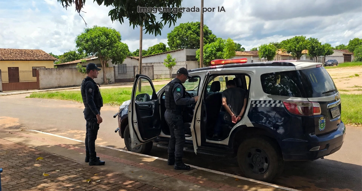 Suspeito é preso por tráfico de drogas no Jardim das Paineiras, em Paranaíba