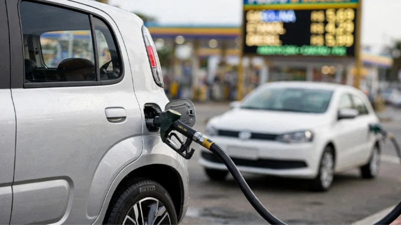 Governo amplia redução de impostos da gasolina antes das eleições