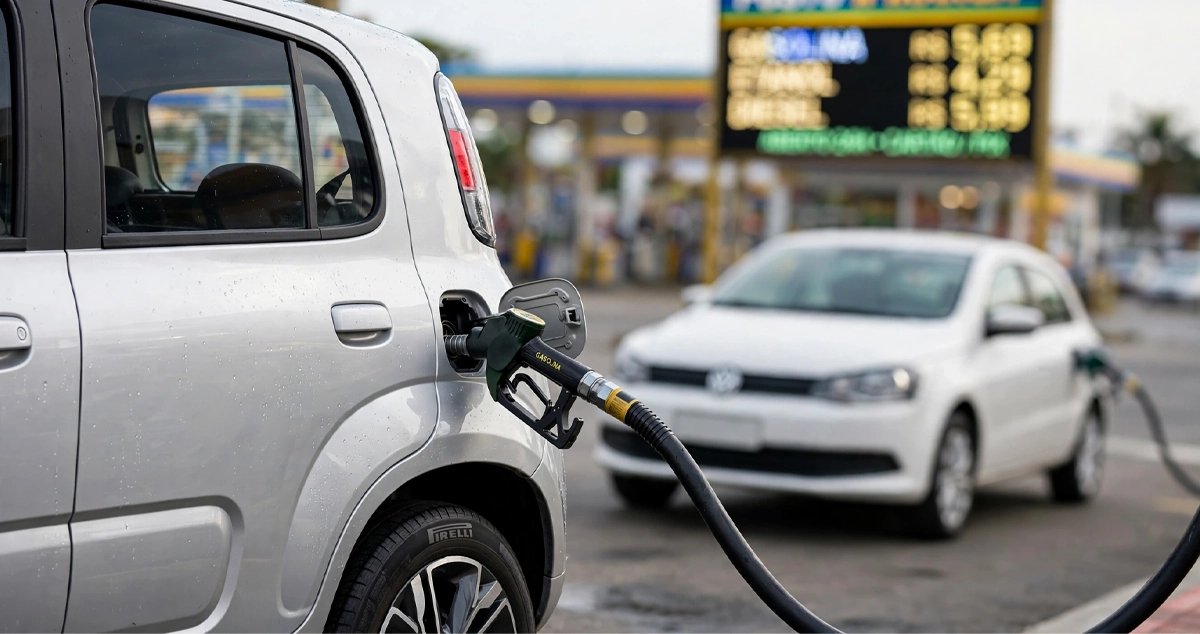 Governo amplia redução de impostos da gasolina antes das eleições