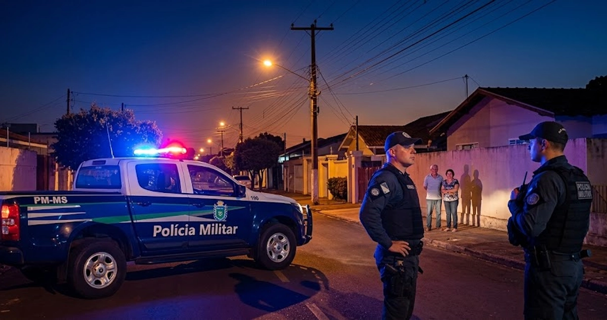 Homem é preso após agredir a mãe e ameaçar o pai em Paranaíba