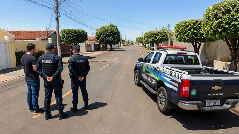 Homem é preso suspeito de agredir ex-companheira e ameaçar divulgar vídeos íntimos em Paranaíba