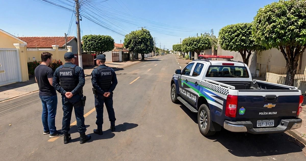 Homem é preso suspeito de agredir ex-companheira e ameaçar divulgar vídeos íntimos em Paranaíba